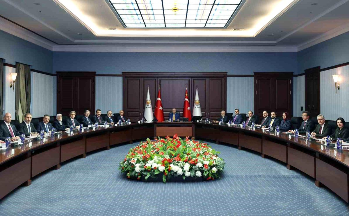 AK Parti Merkez Yürütme Kurulu Toplantısı Gerçekleşti
