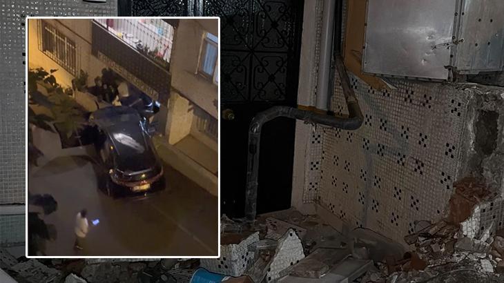 Gaziosmanpasada otomobil dogal gaz kutusuna carpti 3 katli bina tahliye edildi ub6jmTu3